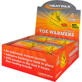 Heat Pax Toe Warmers 40-Pack Display