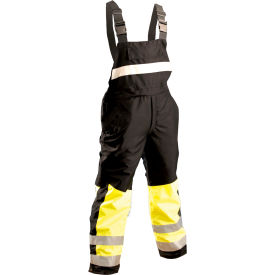 Speed Collection Premium Cold Weather Bib Pants Hi-Viz Yellow, Medium