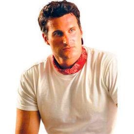 Touch Fasteners Collar Bandanas Blue Denim, 12 Pack
