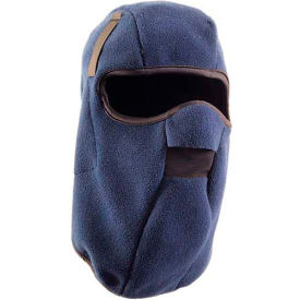 Classic Mid-Length Fleece Ski Mask Navy
