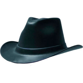 Vulcan Cowboy Hard Hat with Ratchet Suspension Black