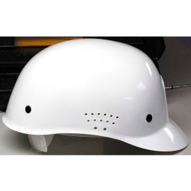Traditional Bump Cap with Suspension White