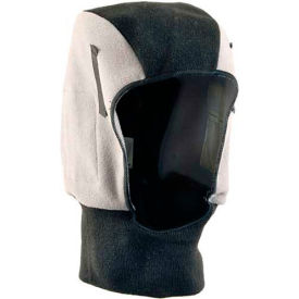Classic Mid-Length Fleece Winter Liner Gray and Black LF655
