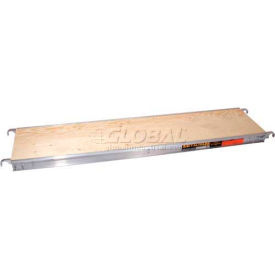 Aluminum Scaffold Platform w/ Wood Deck 7' x 19"