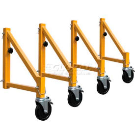 Metaltech Outriggers w/ Casters for Steel Maxi Scaffold - 4 Pack