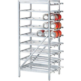 Aluminum Full Size Can Rack,162 (#10 Cans), 216 (#5 Cans)
