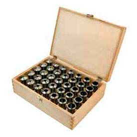 5C Collet Set, 24 Piece, 3mm to 26mm, by 1mm, Import