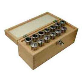 Spring Collet, 13 Piece Set 1/8 to 7/8" Round