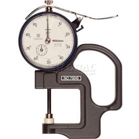 0-1" Flat Standard Dial Thickness Gauge