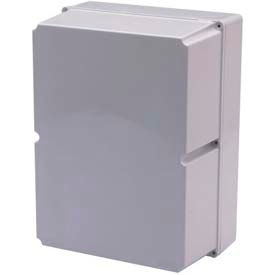 Plastic Enclosure Opaque Cover No Knockouts 8.66 in X 5.9 in X 11.81 in