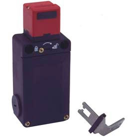 Non-Metallic Safety Switch, Keyed, De-Energized Solenoid Release, 1NO+1NC