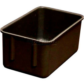 Molded Fiberglass Fibrestat ESD Nesting Box, 9-3/4"L x 6-1/8"W x 4-1/2"H, Black