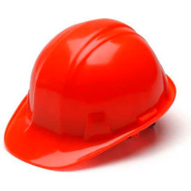 Hi Vis Orange Cap Style 4 Point Ratchet Hard Hat