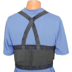 Back Support Belt, Adjustable Suspenders, Small, 28-32" Waist Size