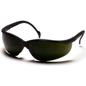 Venture II Safety Glasses 5.0 Ir Filter Lens, Black Frame