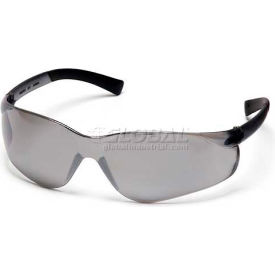 Safety Glasses Silver Mirror Lens , Silver Mirror Frame