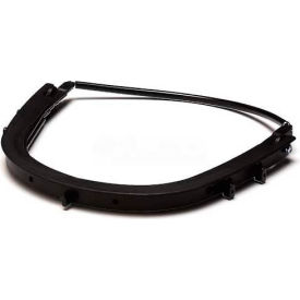 Black Hard Hat Adaptor , Coated Spring