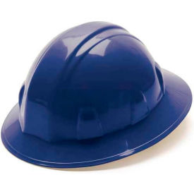 Blue Full Brim Style 6 Point Ratchet Suspension