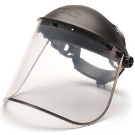 Clear-Aluminum Bound Pc Face Shield