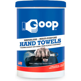 Hand Cleaner Towels, 90 Wipes/Can, 6 Cans
