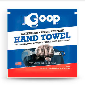 Hand Cleaner Towels, 250 Individually Wrapped Wipes
