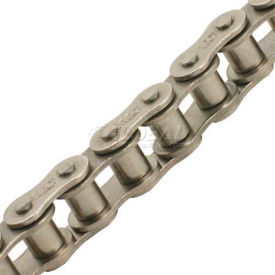 Precision Nickel Plated Roller Chain - 5/8" Pitch - 100ft Reel