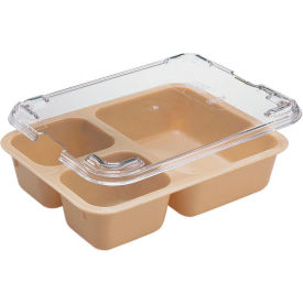 Tray, 3 Compartment, Beige