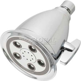 Hotel 5-Jet 4-1/4" Diameter Shower Head, Polished Chrome Finish, 2.5 GPM