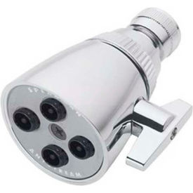 Anystream Conserve 4-Jet Shower Head, Polished Chrome Finish, 1.75 GPM