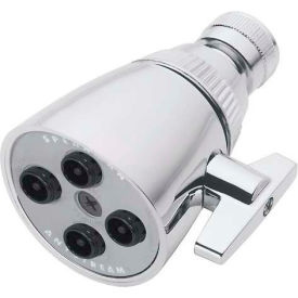 Anystream Conserve 4-Jet Shower Head, Polished Chrome Finish, 1.5 GPM