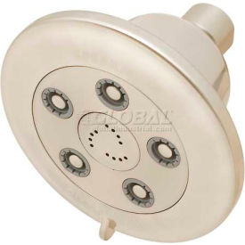 Alexandria Wall Mount Shower Head, Brushed Nickel Finish, 2.5 GPM