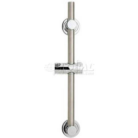 24" Combination Slide/Grab Bar Polished Chrome Finish