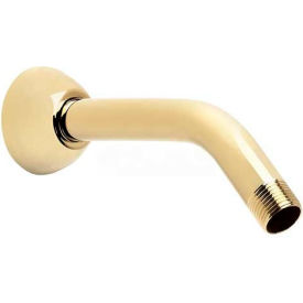 7" Classic Shower Arm Polished Brass Finish