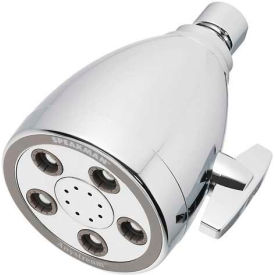 Hotel 5-Jet 3-1/2" Dia. Shower Head, Polished Chrome Finish, 2.5 GPM