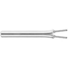 Speaker Wire, Clear - 2 Conductor, 22 AWG, Clear