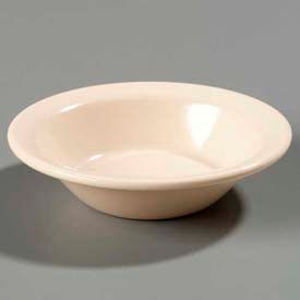 Rimmed Fruit Bowl 5", Tan