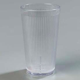 401607 - Crystalon Stack-All SAN Tumbler 16 Oz., Clear, Ribbed Texture