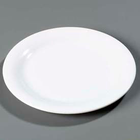 Sierrus Dinner Plate, Narrow Rim 9", White
