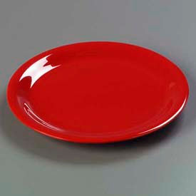Sierrus Dinner Plate, Narrow Rim 9", Red
