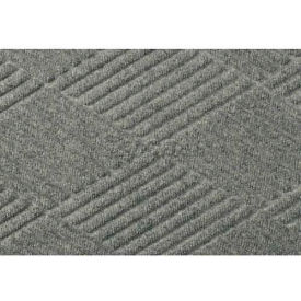 WaterHog Classic Diamond Mat 3/8" Thick 4' x 6' Medium Gray