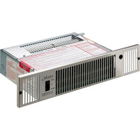 Quiet-One Kickspace Fan Heater, 6000 BTU