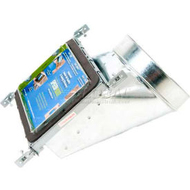 90° Register Vent Boot Adj. Hangers, 6" x 10" x 6"