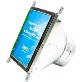 Square To Round Adaptor Register Vent Boot Adj. Hangers 12" X 12" X 12"