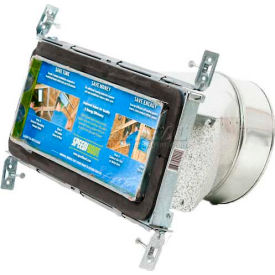 Speedi-Boot Straight Register Vent Boot Adj. Hangers 4" X 12" X 6"