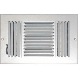 Ceiling Or Wall Register With 3 Way Deflection 6" X 12"
