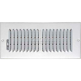 Ceiling Or Wall Vent Register With 2 Way Deflection 4" X 10"