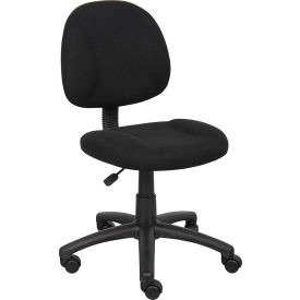Deluxe Posture Chair - Fabric - Black