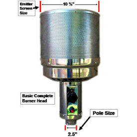 Patio Heater Burner Head for PrimeGlo Models