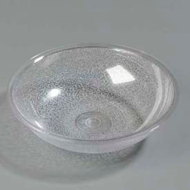 Round Pebbled Bowl 16 Oz, Clear
