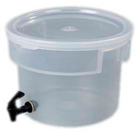 Beverage Dispenser Only/No Base, 3-Gallons Capacity, Translucent Bowl And Cover